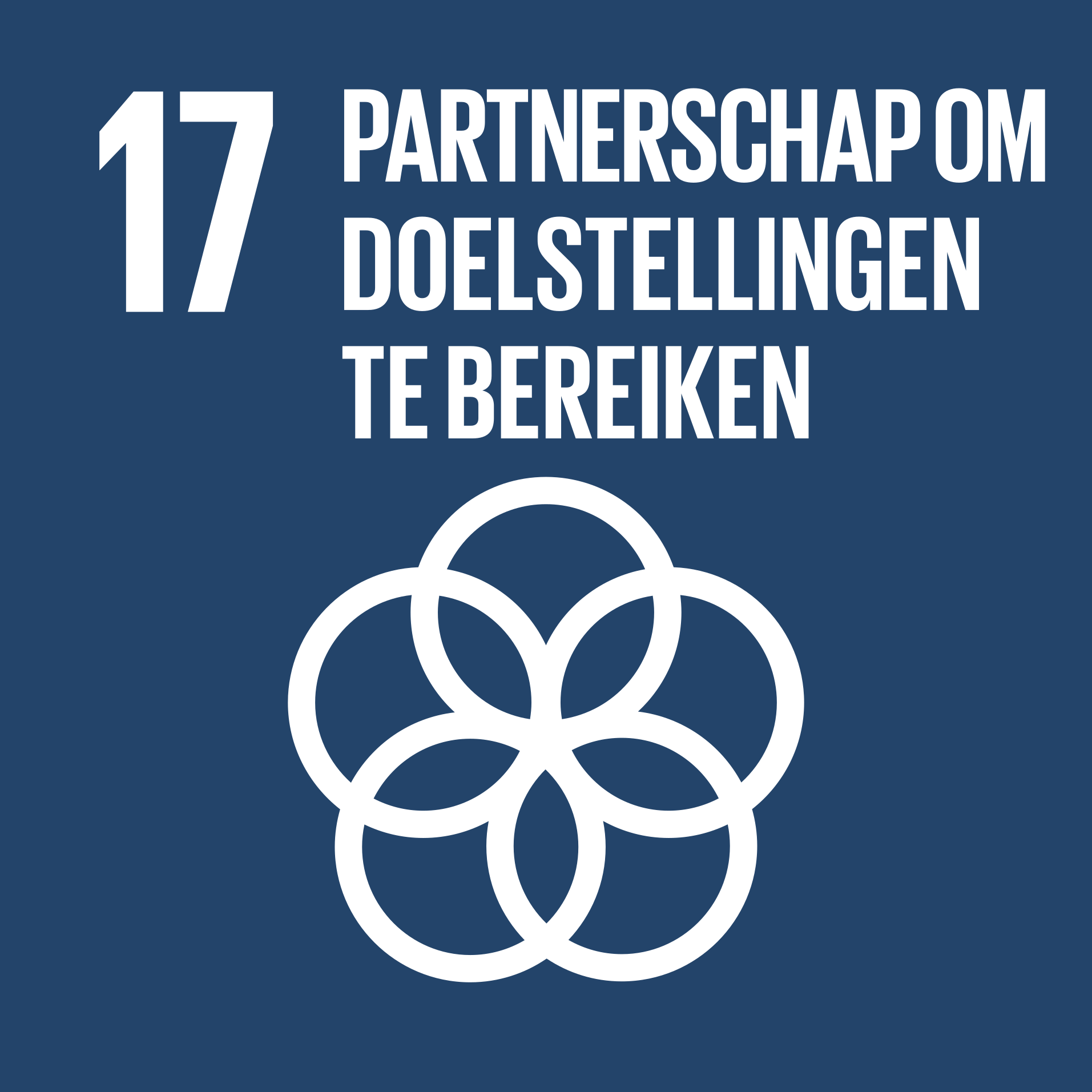 Doelstelling 17 - Partnerschap om doelstellingen te bereiken